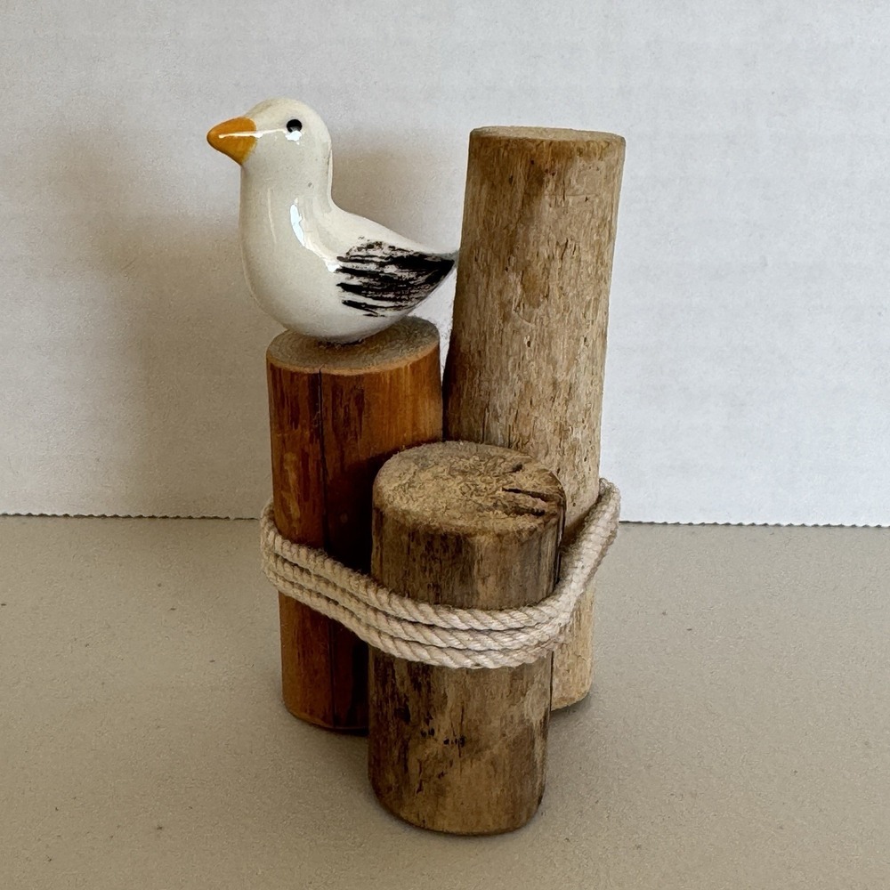 Vans Crafts Seagull Wooden Dock Piers Handmade in Oregon #526 Coastal Nautical